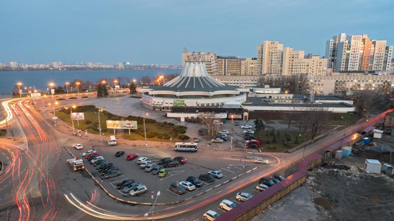 Staybridge Mini-Hotel In Most City Panoramic River View Dnipro Eksteriør billede